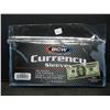 Image 1 : 100 CURRENCY SLEEVES (2 MIL THICKNESS), NEW/SEALED!