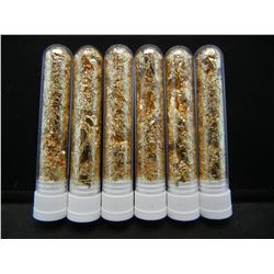 (5) Vials of Leaf Flakes