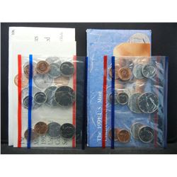 1991 & 1992 United States 10 Coin Mint Sets With Original Gov't Packaging.