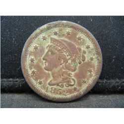 1852 Braided Hair Large Cent.