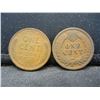 Image 2 : 1909 Indian Cent and 1909-VDB Lincoln Cent.