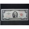 Image 1 : 1963-A $2 Red Seal Nice Crisp United States Note.  Serial # A15838159A.