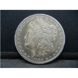 1894-O Morgan Silver Dollar.