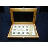 Image 4 : Historic 10-Coin Indian Head Cent Collection Issued by the U.S. Commerative Gallery with COA.