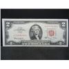 Image 1 : 1963-A Red Seal $2 United States Note.  Nice Uncirculated Note.  Serial # A15838160A