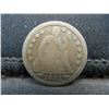 Image 1 : 1853 Seated Liberty Dime.