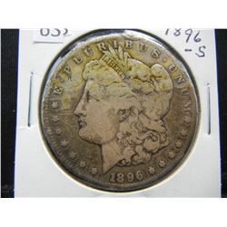 1896 S Morgan Dollar