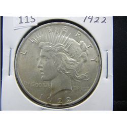 1922 Peace Dollar