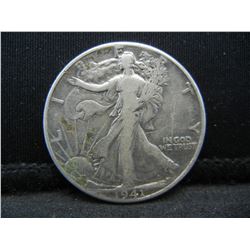1941 Walking Liberty Half Dollar
