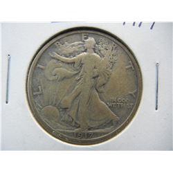 1917 Walking Liberty Half Dollar