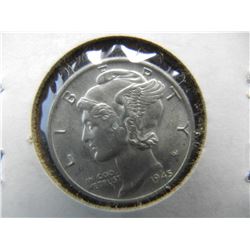 1945 Mercury Dime