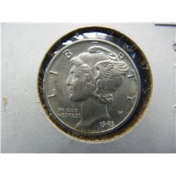 1943 Mercury Dime