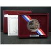 Image 1 : 1992 S Olympic silver commemorative half in US Mint box.  GEM Proof.