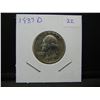 Image 3 : Scarcity ALERT.  1937-D Washington Quarter, Choice AU.  Hard to find.