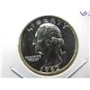 Image 1 : 1962 Washington Quarter.  GEM Proof 65.