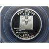 Image 2 : 2008-S silver New Mexico State Quarter.  PCGS slabbed as PR 69 DCAM.