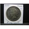 Image 3 : 1921 Peace Dollar.  Scarce first year.