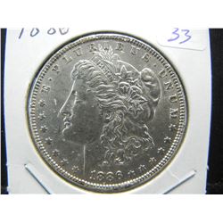 1886 Morgan Dollar.  Brilliant Uncirculated.