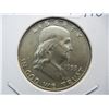 Image 1 : 1953-D Franklin Half.  Almost Uncirculated.