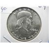 Image 1 : 1954 Franklin Half.  MS 64 with Full Bell Lines.  Very White.