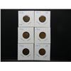 Image 1 : (6) Nice Indian Cents; all full libs with 1902, 03 XF, 04, 05, 06, and 07 XF.