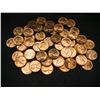 Image 1 : (50) 1953-D Wheat Cents.  Red Uncirculated.  Nice roll.
