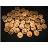 Image 1 : (50) 1954-D Wheat Cents.  Red Uncirculated.  Nice roll.