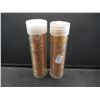 Image 7 : 2006 and 2007 Lincoln Memorial Rolls.  Nice red coins.