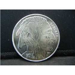 2014 Silver Round .999 Buffalo