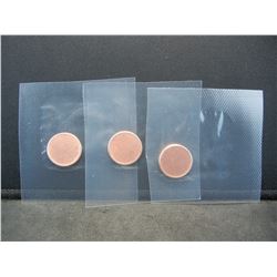 (3) Blank Planchets