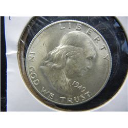 1949 S Franklin Half Dollar