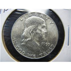 1955 Franklin Half Dollar