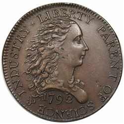 19th Century Electrotype Copy 1792 Birch Cent, AU.