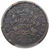 Image 2 : 1804 Draped Bust Half Cent, C-5, R4, rare EDS (old C-3), PCGS F details, environmental damage.