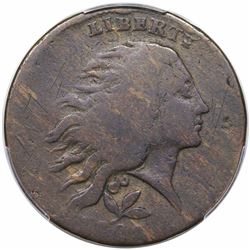 1793 Wreath Cent, Vine & Bars Edge, S-6, R3, PCGS VG detail, graffiti.