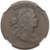 Image 1 : 1798 Draped Bust Large Cent, Style 2 Hair, S-169, R3, NGC VF25.