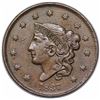 Image 1 : 1837 Coronet Head Large Cent, N-4, R2, ANACS AU50.
