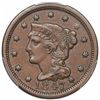 Image 1 : 1847 Braided Hair Large Cent, N-41, R4, PCGS XF45.