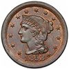Image 1 : 1853 Braided Hair Large Cent, N-3, R1, MS63BN.