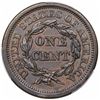 Image 2 : 1854 Braided Hair Large Cent, N-8, R1, PCGS AU55.