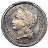 Image 1 : 1889 Three Cent Nickel, PCGS PR67 CAC.