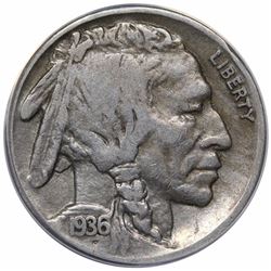 1936-S/S Buffalo Nickel, repunched mintmark, FS-501, RPM-1, ANACS VF20.