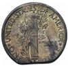 Image 2 : 1924 Mercury Dime, straight planchet clip, AU58.