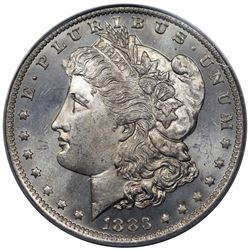 1883-O Morgan Dollar, PCGS MS63PL.