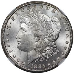 1885-CC Morgan Dollar, NGC MS63