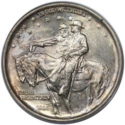 1925 Stone Mountain Commemorative Half Dollar, ANACS MS65.