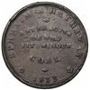 Image 2 : 1833 Hard Times Token, Providence, RI: Ephraim A. Hathaway, Low 74, HT-428, VF30.