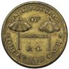 Image 1 : (1847-50) Philadelphia, PA: Henry B. Fussell Token, Miller PA-171B, brass, AU55.