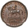 Image 1 : 1863 Civil War Token, First in War, First in Peace, Fuld 174/272a, NGC MS63BN.