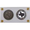 Image 2 : 1972 Texas Numismatic Society Dallas Convention Medals, 2 piece set in original case.